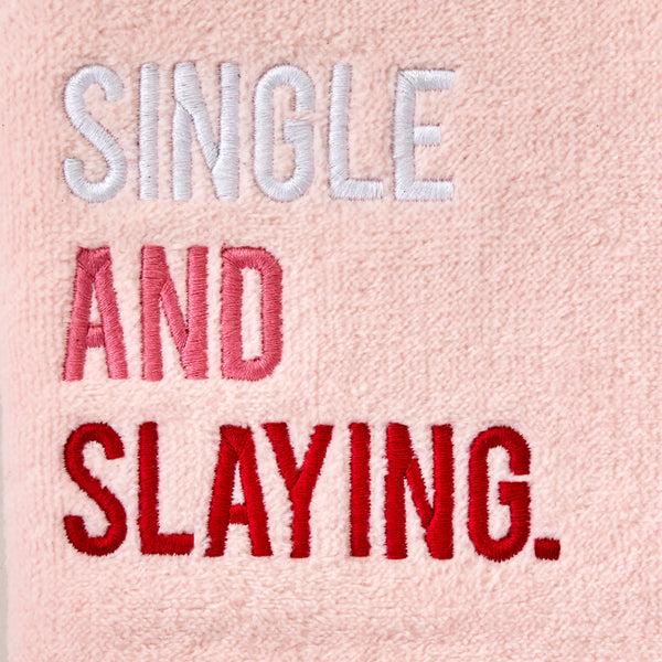 Skl Home Single And Slaying 2-Piece Hand Towel Set Light Blush