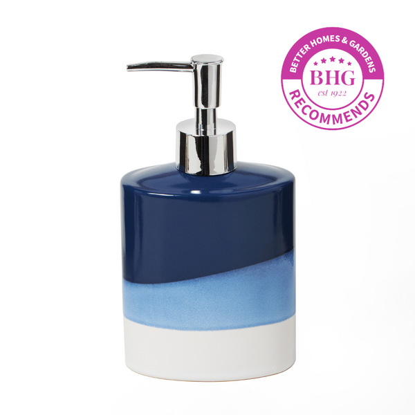 skl home Alanya Lotion/Soap Dispenser Indigo