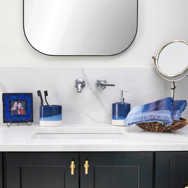 Skl Home Alanya Toothbrush Holder Indigo