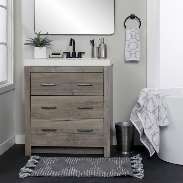 Skl Home Cat 2-Piece Hand Towel Set White/Gray