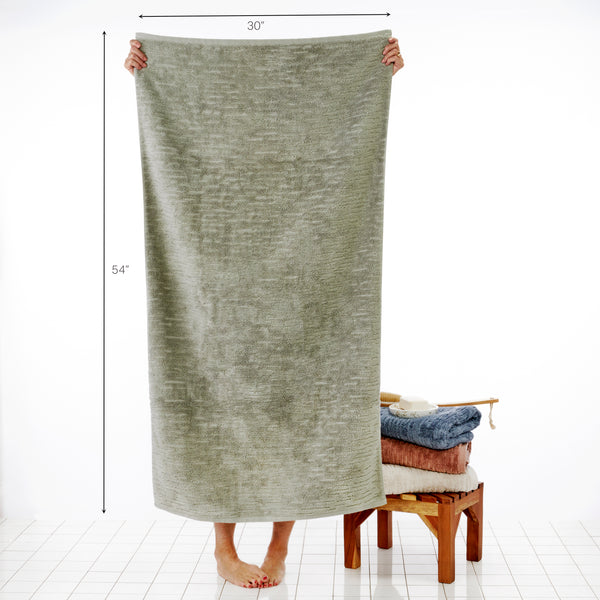 Skl Home CloudSoft Cotton Luxury Bath Towel Sage