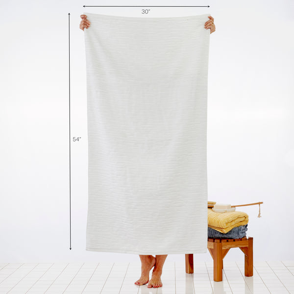 Skl Home CloudSoft Cotton Luxury Bath Towel White