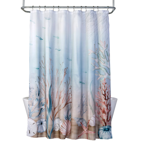 Skl Home Curacao Fabric Shower Curtain Multi