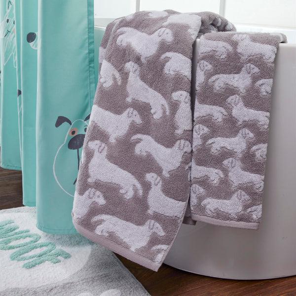 Skl Home Dog Bath Towel Gray
