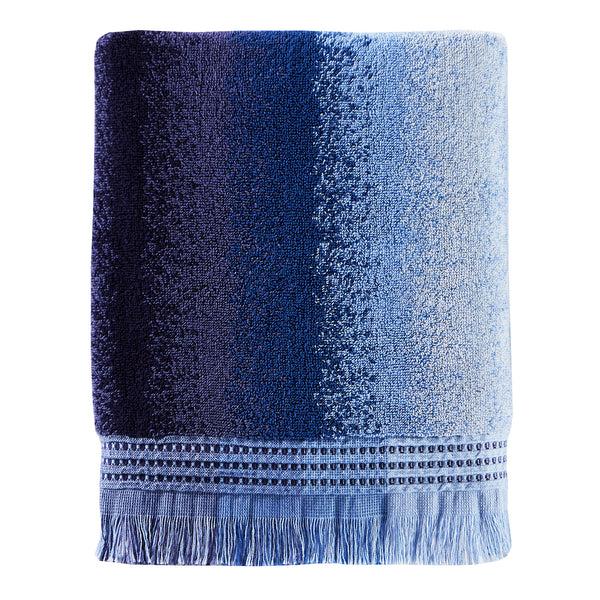 skl home Eckhart Stripe Bath Towel Blue