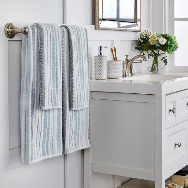 Skl Home Farmhouse Stripe Bath Towel Multi