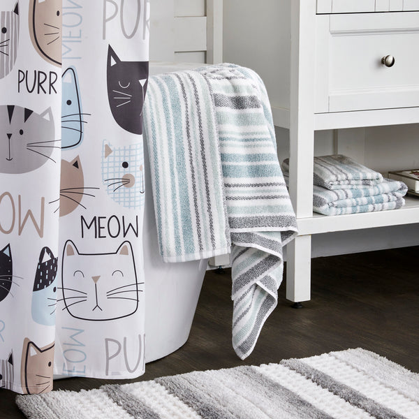 Skl Home Farmhouse Stripe Bath Towel Multi