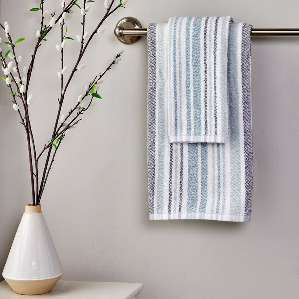 Skl Home Farmhouse Stripe Bath Towel Multi