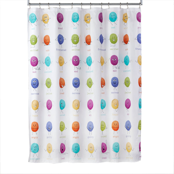 Skl Home Feelings Fabric Shower Curtain Multi