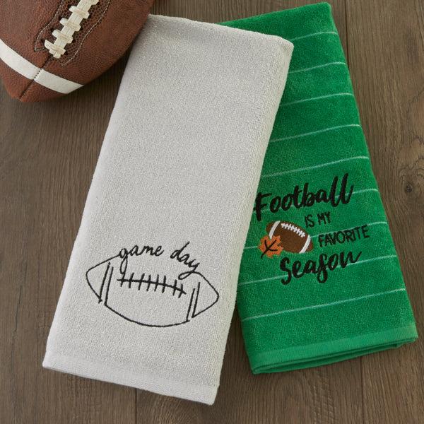 Skl Home Game Day 2-Piece Hand Towel Set Gray