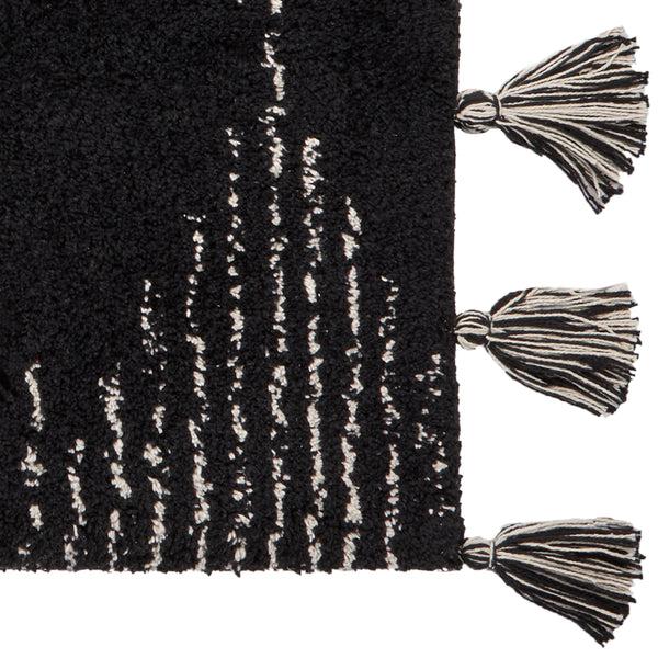 Skl Home Geo Diamond Tufted Rug Black