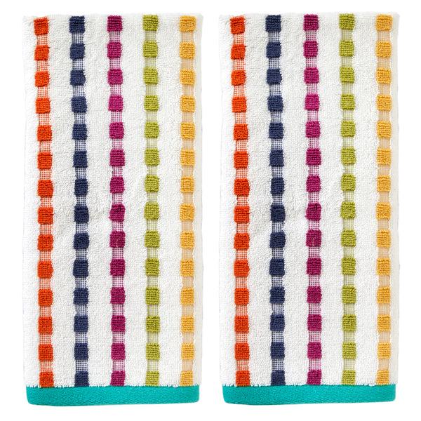 skl home Good Vibes 2-Piece Hand Towel Set Multi
