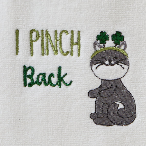 Skl Home I Pinch Back 2-Piece Hand Towel Set White