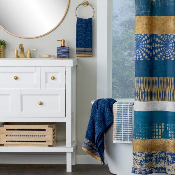 Skl Home Juxtapose 2-Piece Hand Towel Set Ink