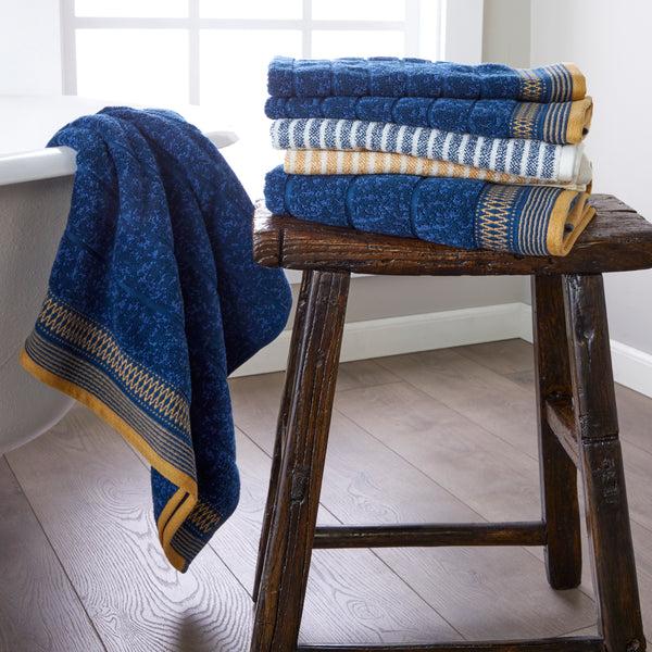 Skl Home Juxtapose 2-Piece Hand Towel Set Ink