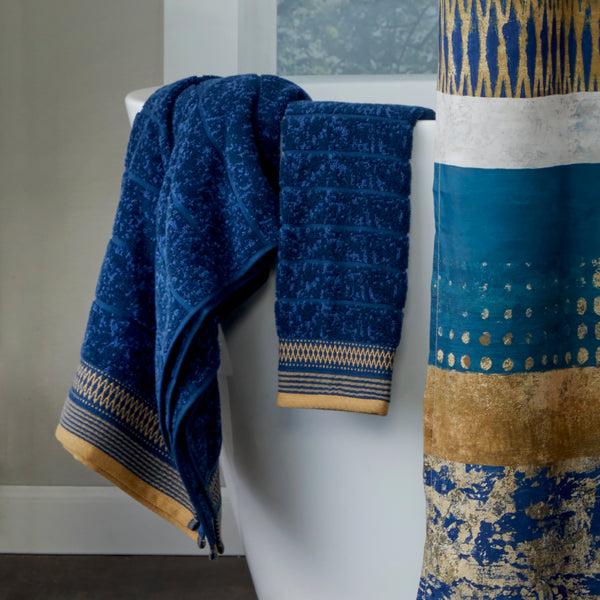 Skl Home Juxtapose Bath Towel Ink