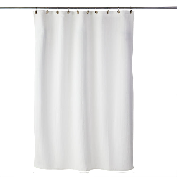 Skl Home Longborough Fabric Shower Curtain White