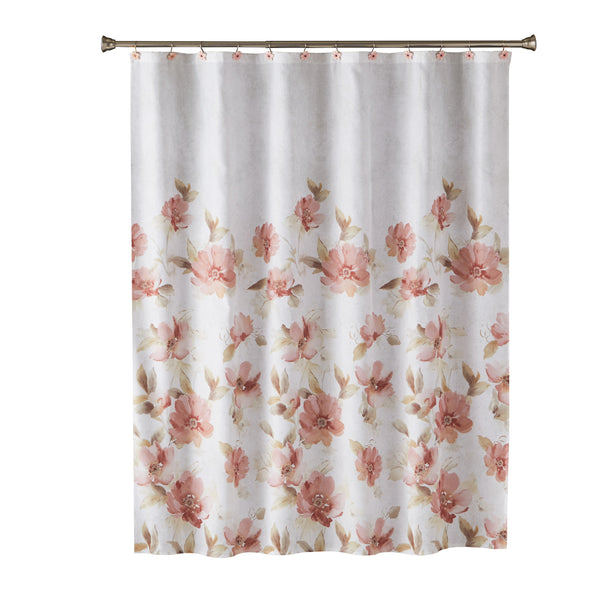 Skl Home Misty Floral Shower Curtain Pink/Multi