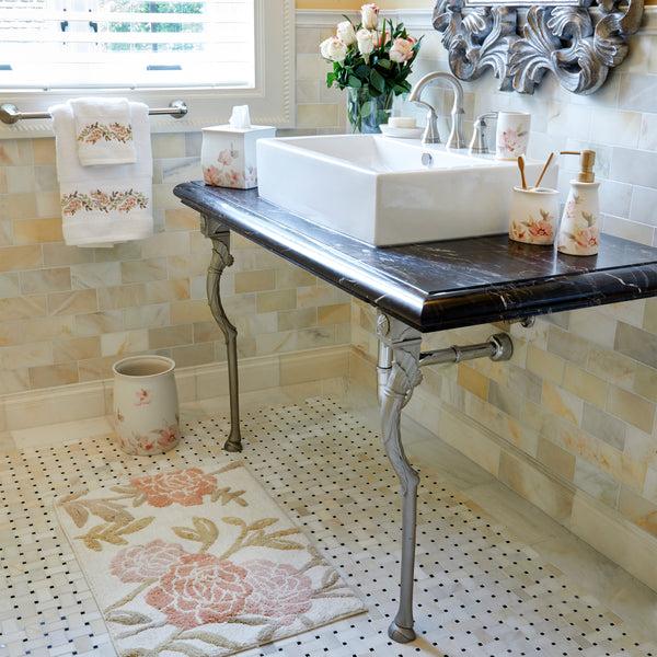 Skl Home Misty Floral Shower Curtain Pink/Multi