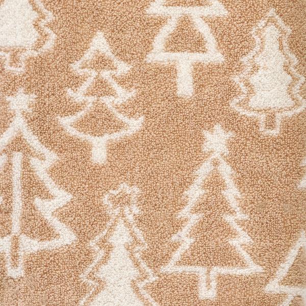 Skl Home Mod Tree Jacquard Bath Towel Tan