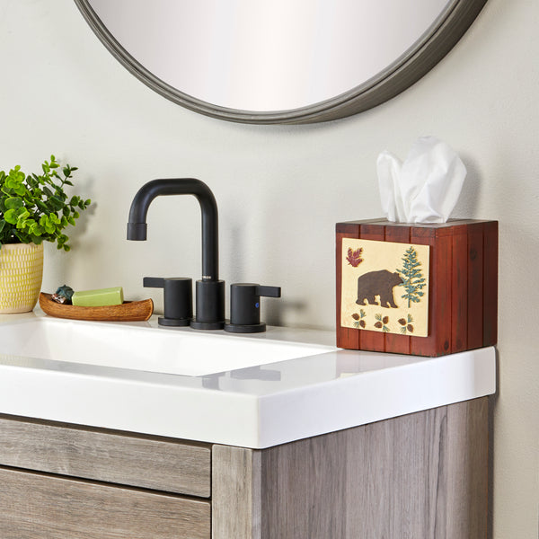 Skl Home North Ridge Tissue Dispenser Brown/Multi