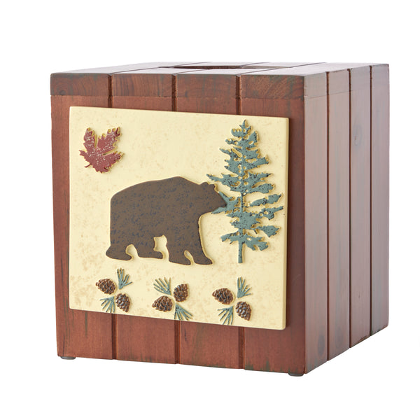 skl home North Ridge Tissue Dispenser Brown/Multi