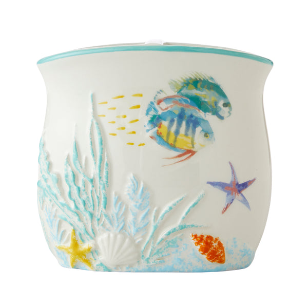 skl home Ocean Watercolor Toothbrush Holder Multi
