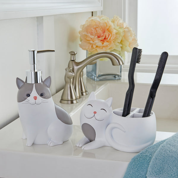 Skl Home Pet Play Cat Lotion/Soap Dispenser Multi