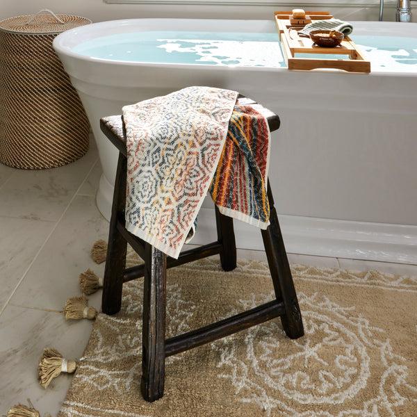 Skl Home Rhapsody Bath Towel Spice Multi