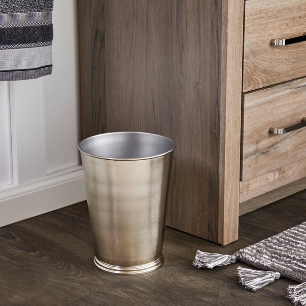 Skl Home Roche Wastebasket Stainless Steel