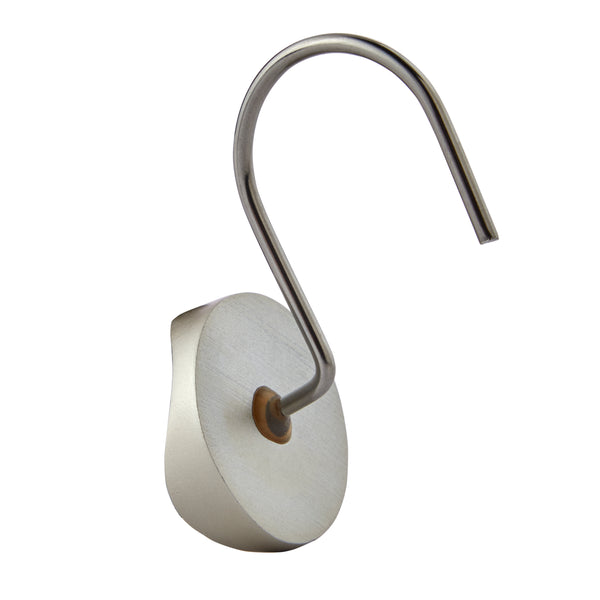 Skl Home Sparkle Shower Curtain Hooks Silver