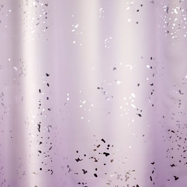 Skl Home Splatter Fabric Shower Curtain Purple