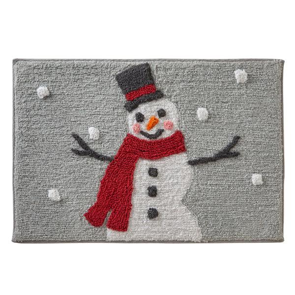 skl home Whistler Snowman Rug Dove Gray