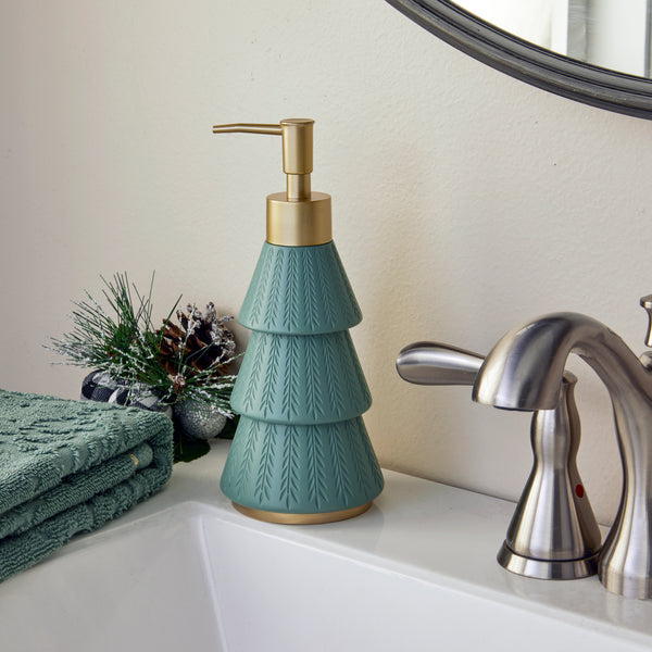 Skl Home Winter Pines Lorion/Soap Dispenser Green