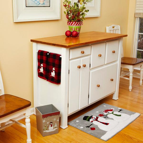 Skl Home Woodland Winter Rug Gray