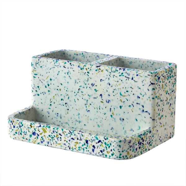 Skl Home Speckled Terrazzo Toothbrush Holder Storage Multi