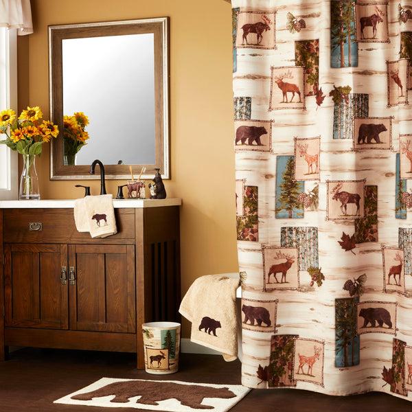 Skl Home Timber Ridge Toothbrush Holder Brown/Multi