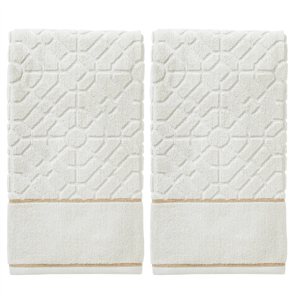 Skl Home Vern Yip By SKL Home Bamboo Lattice 9pc Full Bath Plus Splash Box Gift Set Assorted