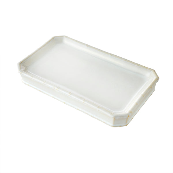 skl home Vern Yip by SKL Home Bamboo Lattice Vanity Tray White/Ecru