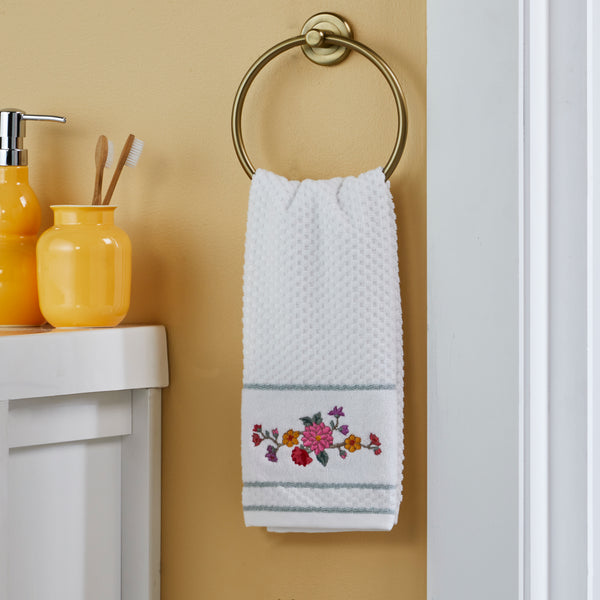 Skl Home Vern Yip By SKL Home Floral Totem 2-Piece Hand Towel Set White/Multi