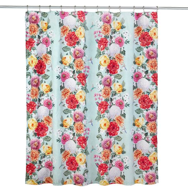 skl home Vern Yip by SKL Home Floral Totem Fabric Shower Curtain Multi