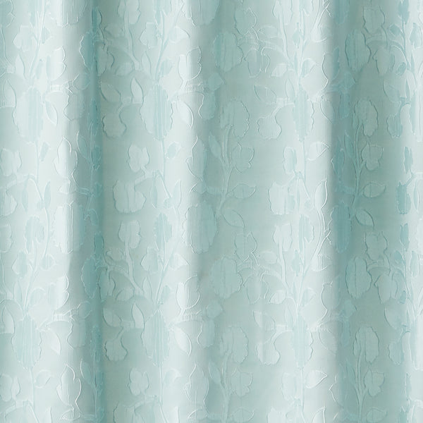 Skl Home Vern Yip By SKL Home Leaf Silhouette Fabric Shower Curtain Aqua