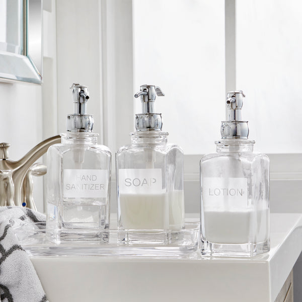 Skl Home Vern Yip By SKL Home Lincoln Lotion Dispenser Clear