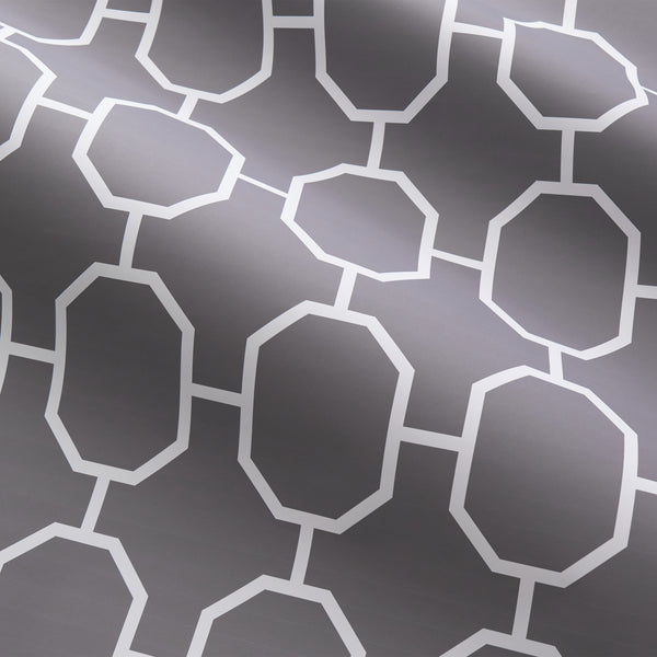 Skl Home Vern Yip By SKL Home Lithgow Fabric Shower Curtain Gray