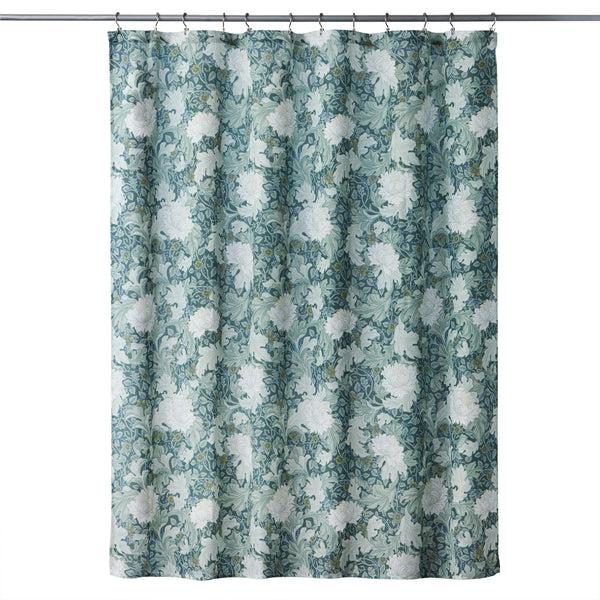 skl home Vern Yip by SKL Home London Floral Fabric Shower Curtain Green/Multi