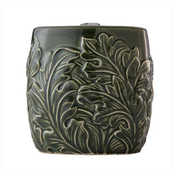 skl home Vern Yip by SKL Home London Floral Toothbrush Holder Dark Green