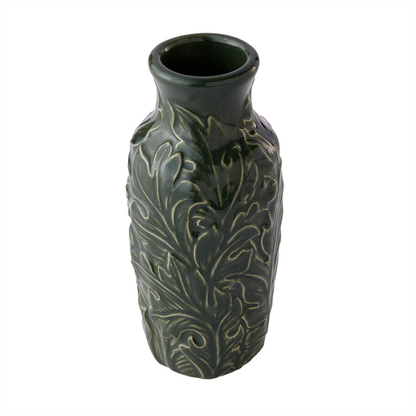 Skl Home Vern Yip By SKL Home London Floral Vase Dark Green