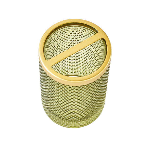 Skl Home Vern Yip By SKL Home Paris Hobnail Glass Toothbrush Holder Sage