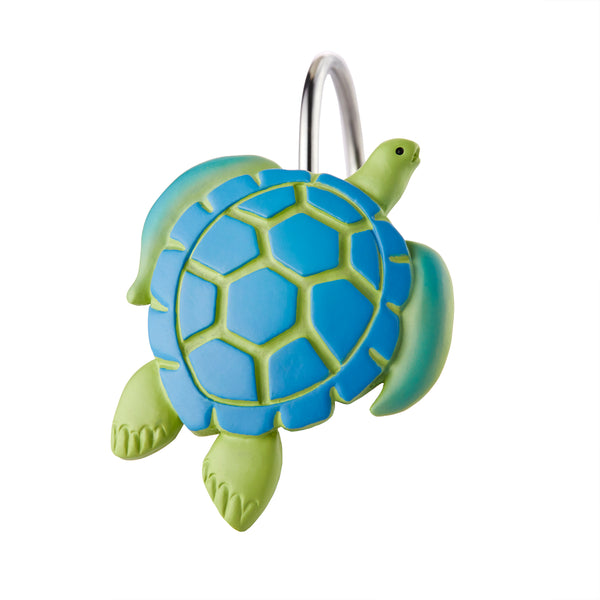 Skl Home Watercolor Ocean Shower Curtain Hooks Multi