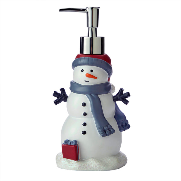 skl home Whistler Snowman Lotion/Soap Dispenser Gray Multi